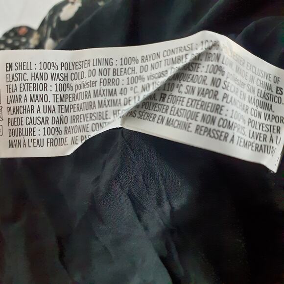 English Factory Floral & Dot Print Maxi Dress Size XS - Picture 5 of 5